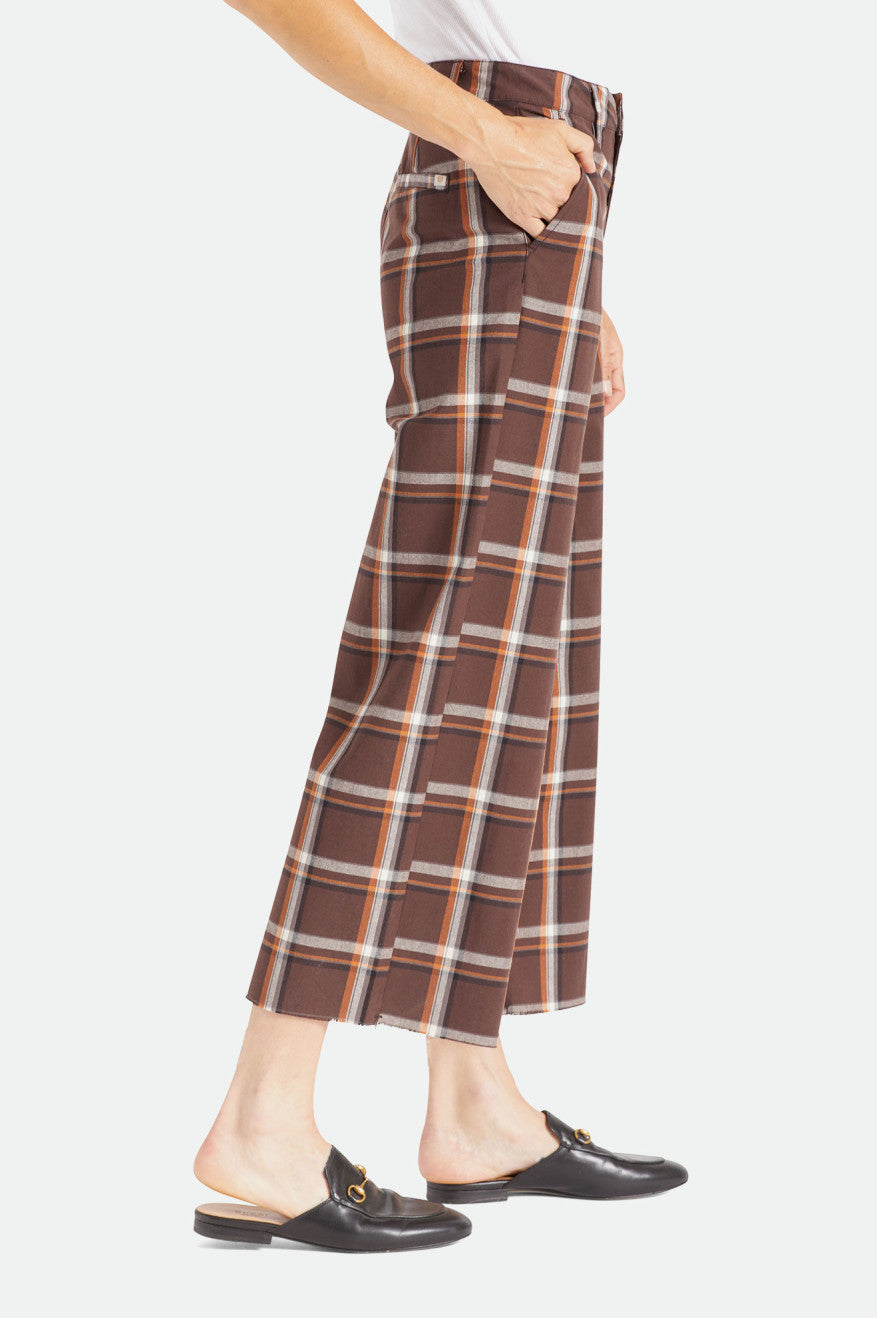 Victory Wide Leg Pant - Seal Brown - Image 5
